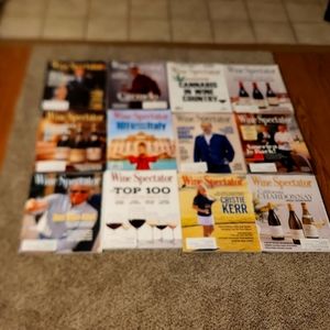 12 issues of wine spectator
